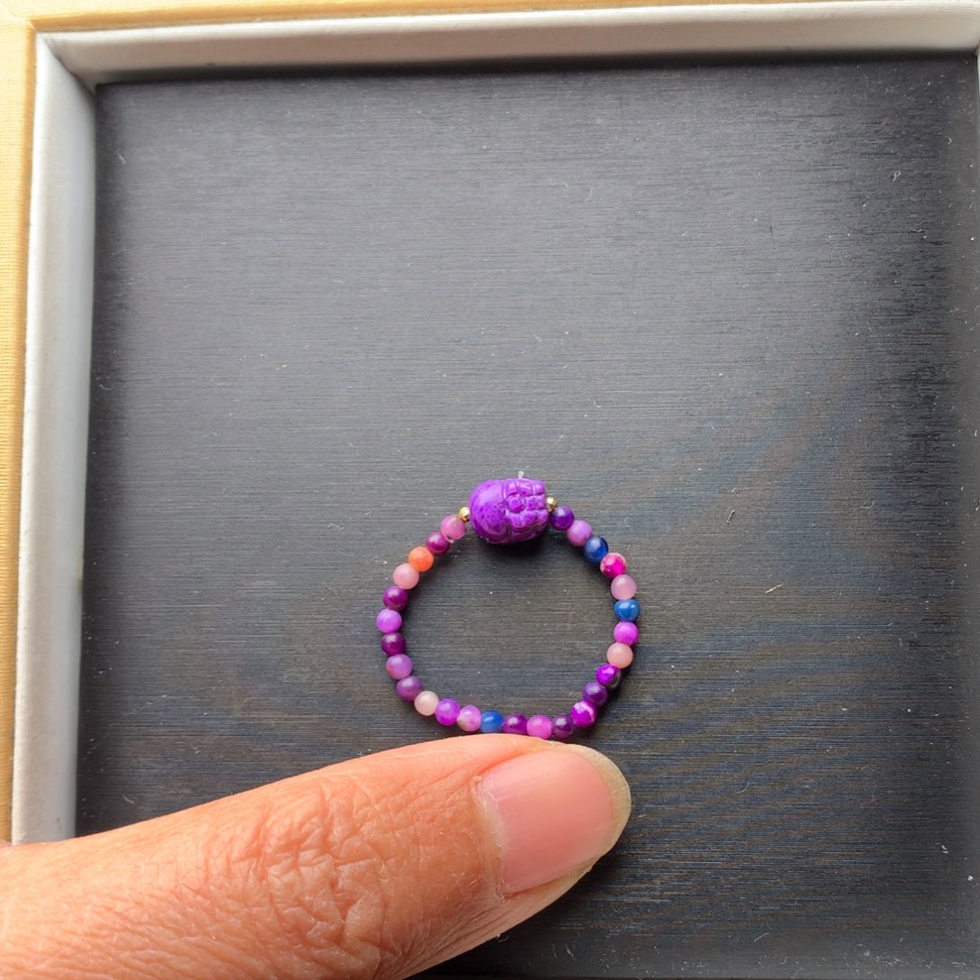 苏纪石（舒俱来）戒指未镶嵌