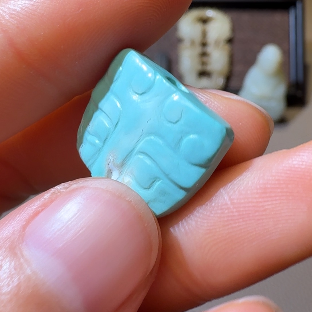 和田玉发饰未镶嵌天**家