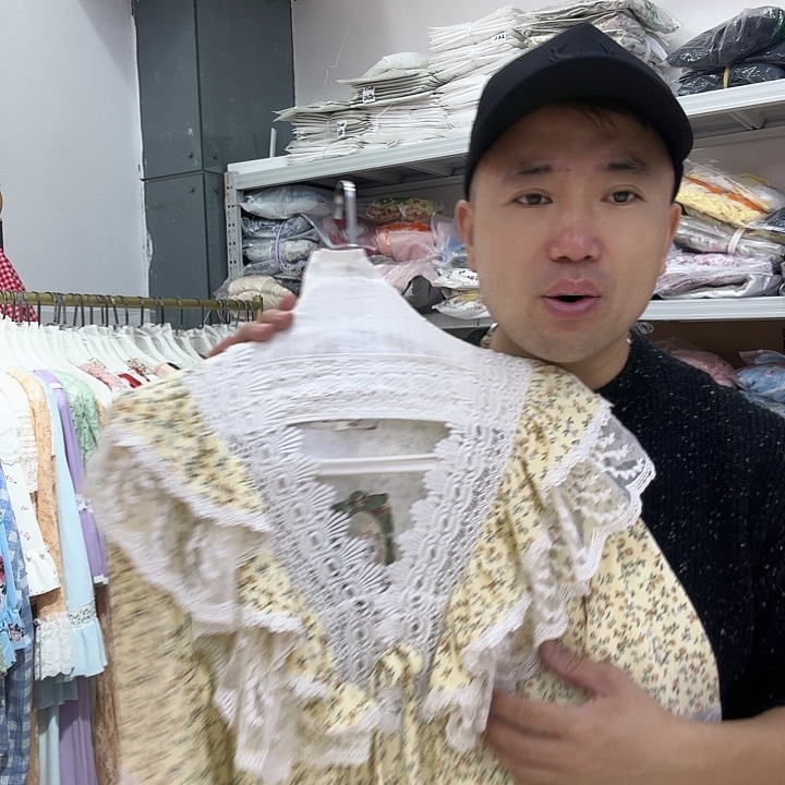 三醋酯纤维宫廷风睡裙