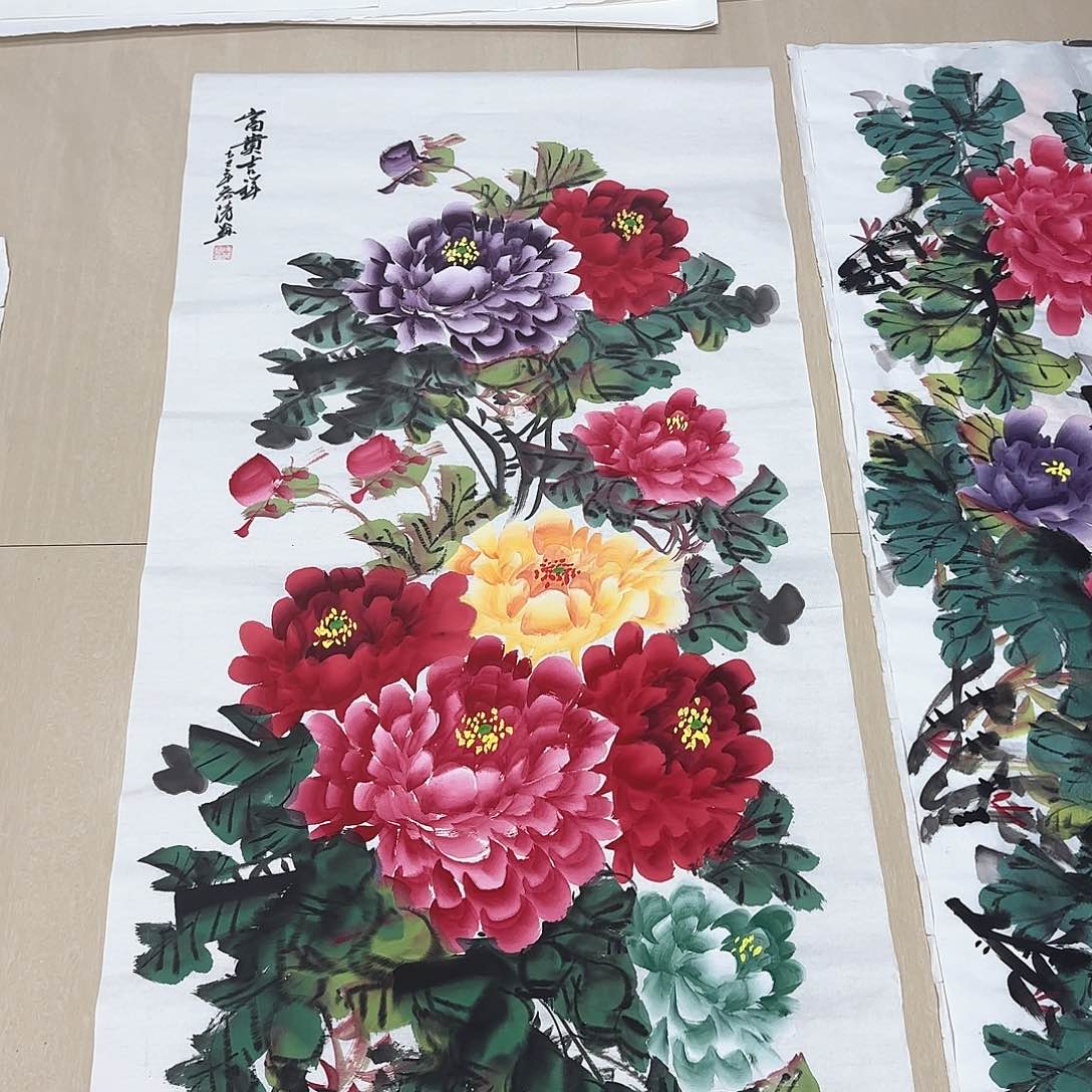 国画国画作品展，国画^_^