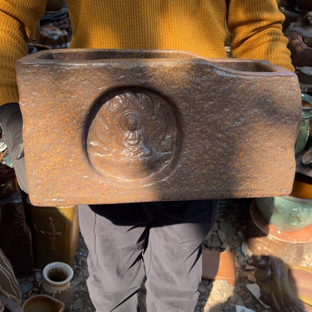 红陶高20长39宽20无孔