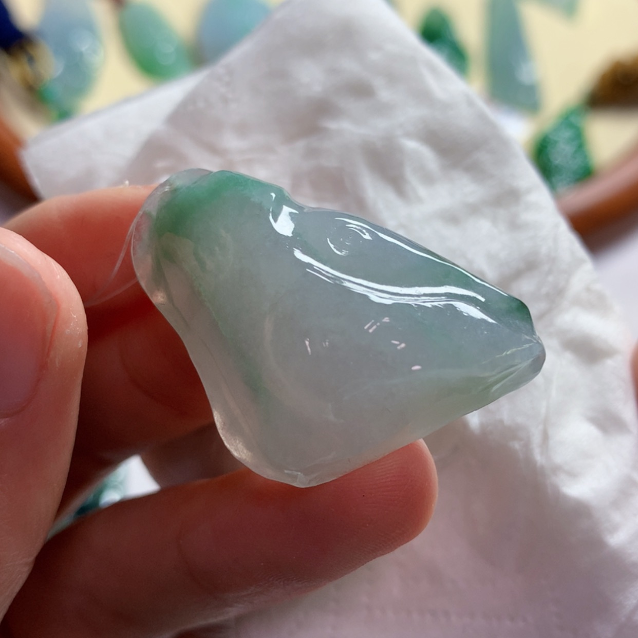 【闪购商品】翡翠吊坠(不含链)未镶嵌 5673