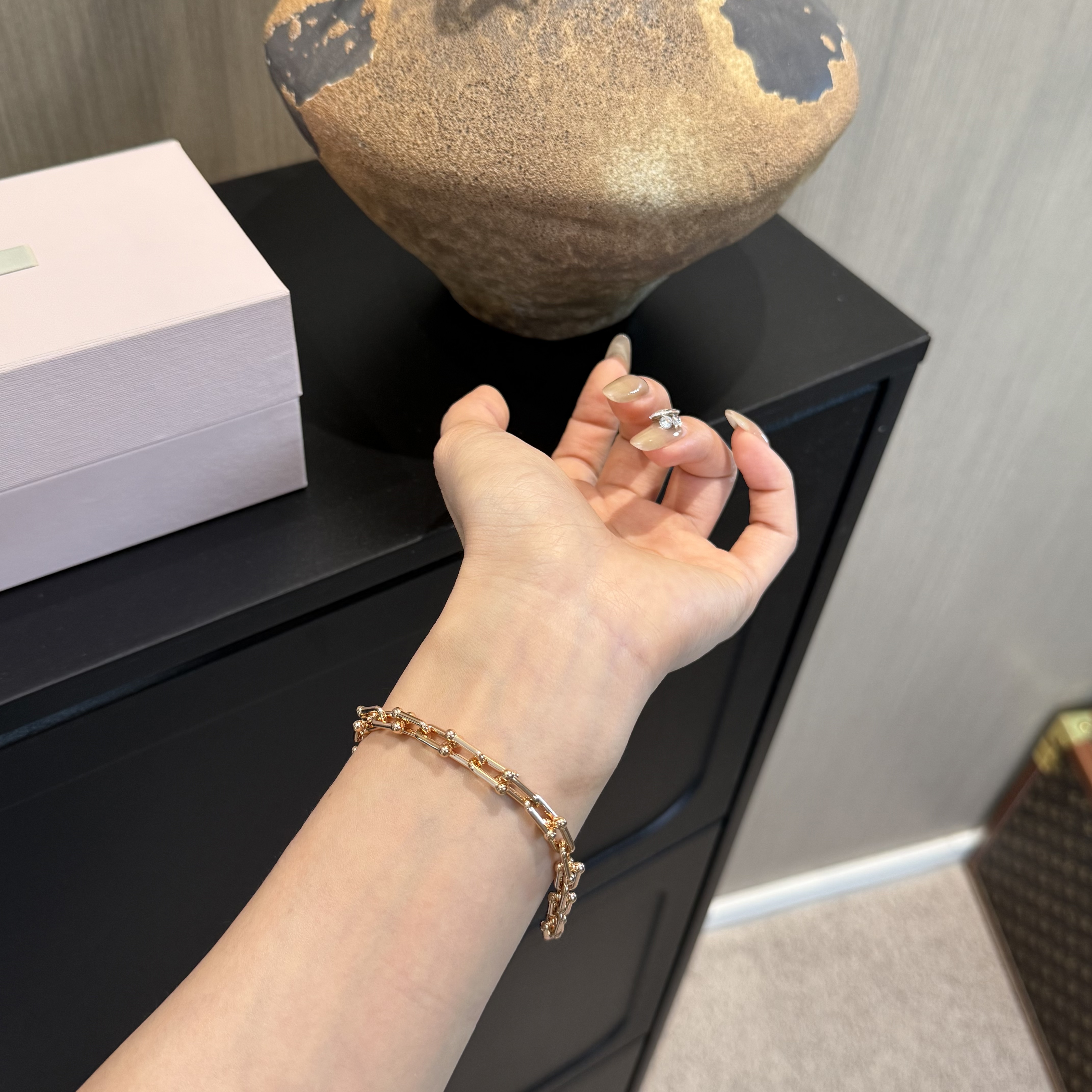 铜合金手链 高级轻奢百搭【hard wear手链】 D112