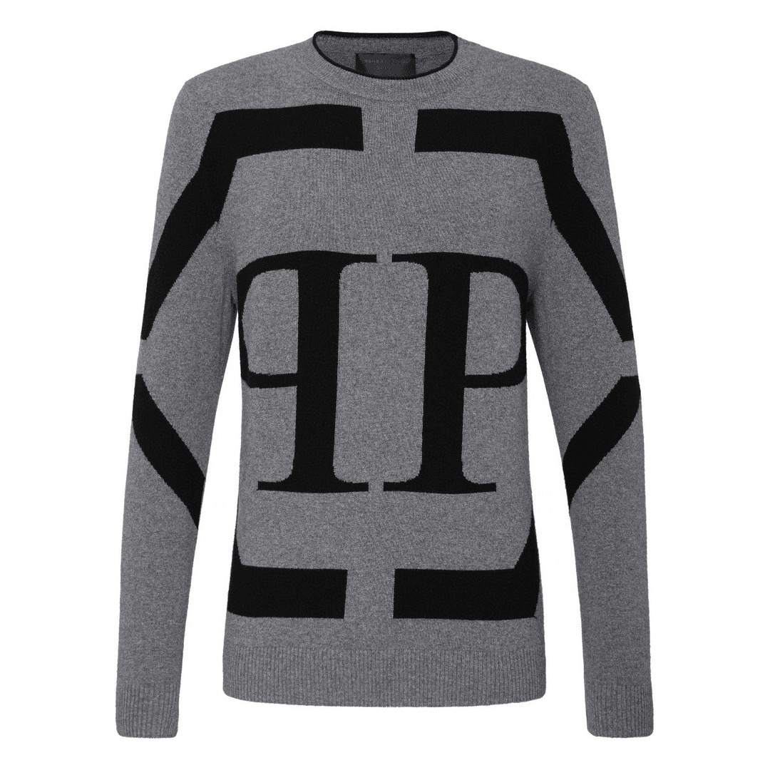 全新未使用 Philipp Plein pp/男士羊毛羊绒毛衣/P9800