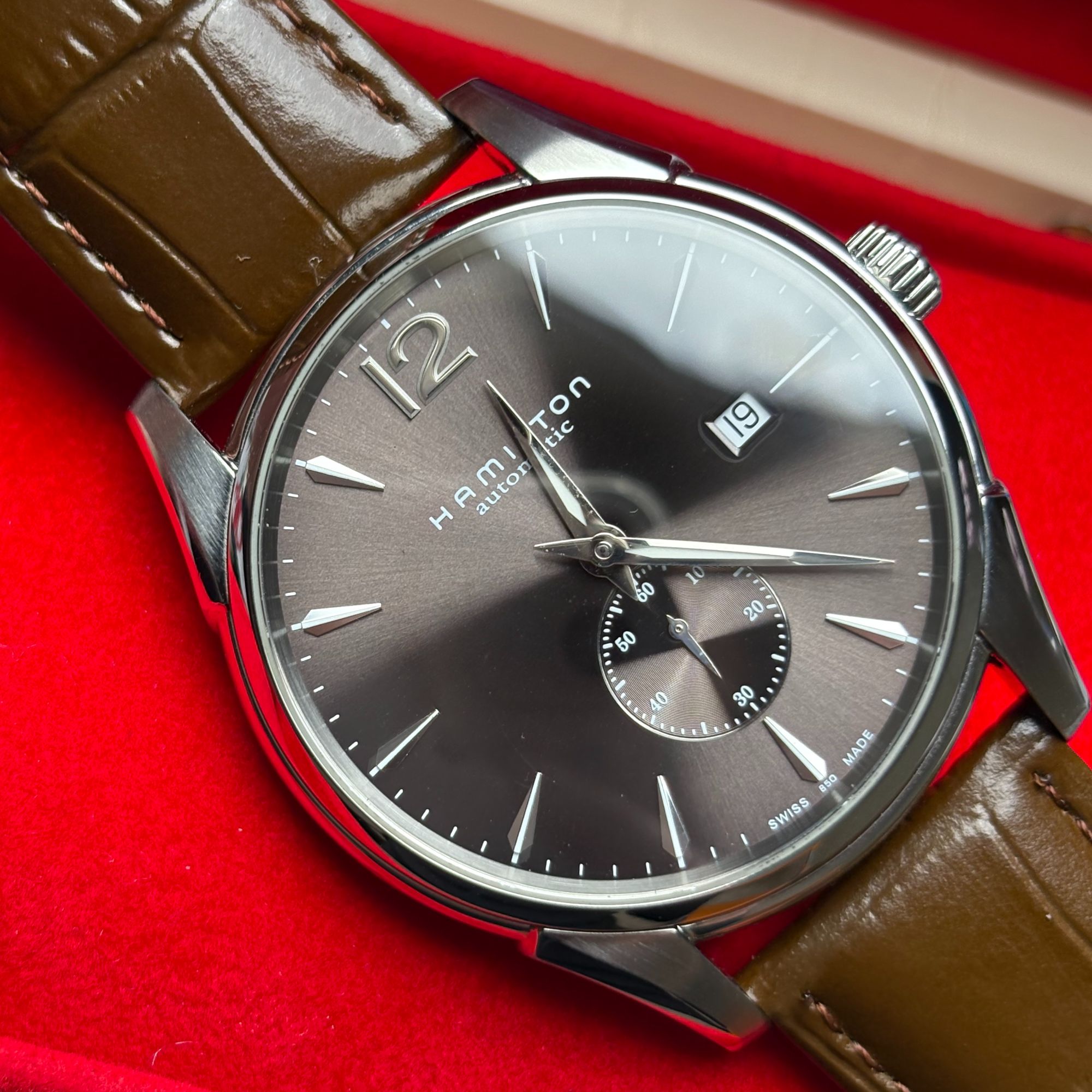 99新 Hamilton/汉米尔顿 爵士系列自动机械表径43mm