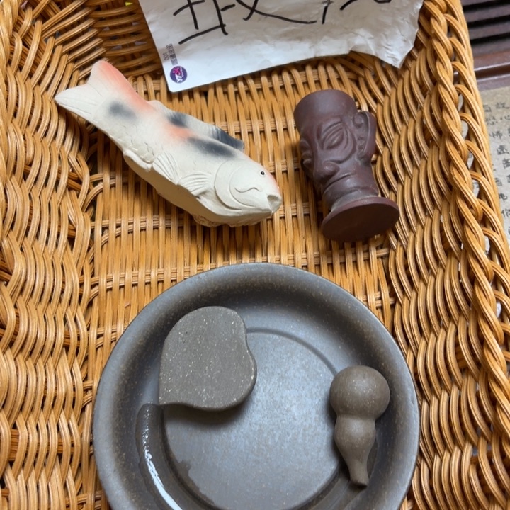 紫砂茶宠紫砂瑕疵