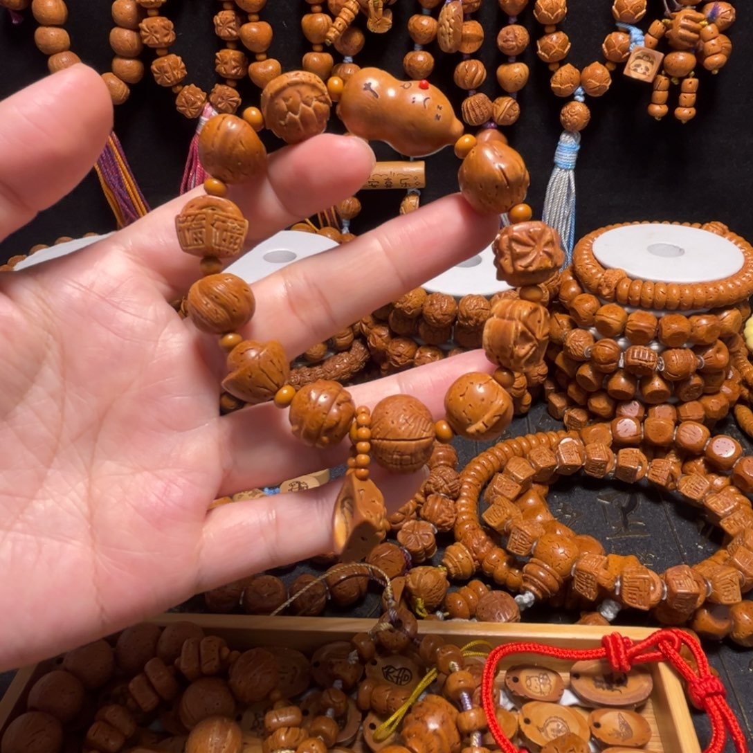 桃核手串葫芦多宝手串