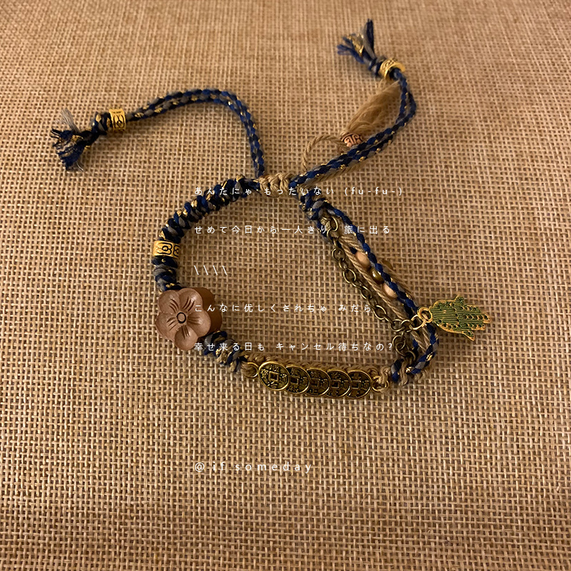 合金莫桑石手链 小众百搭设计感时尚个性手链9160-02