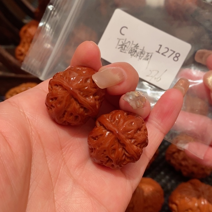 文玩核桃把件老****事精品