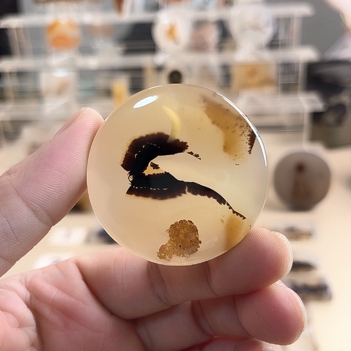 玛瑙/玉髓未镶嵌吊坠(不含链)