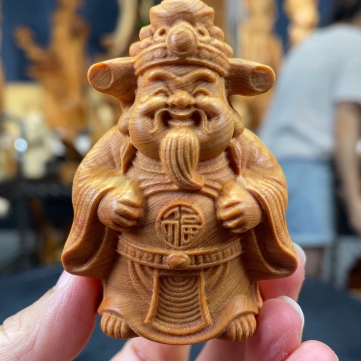 柏木（崖柏）手把件