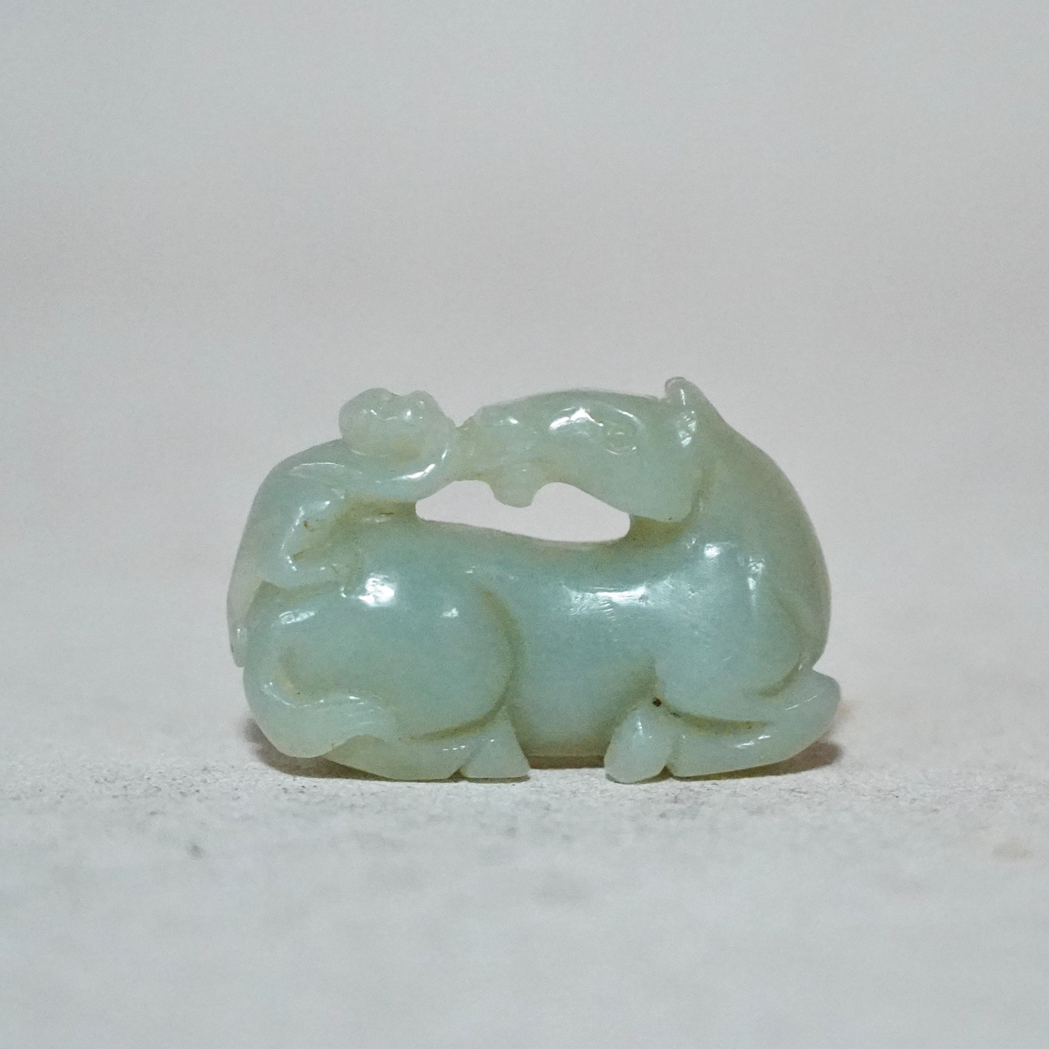 文华开物拍品 8 和田玉马上封侯