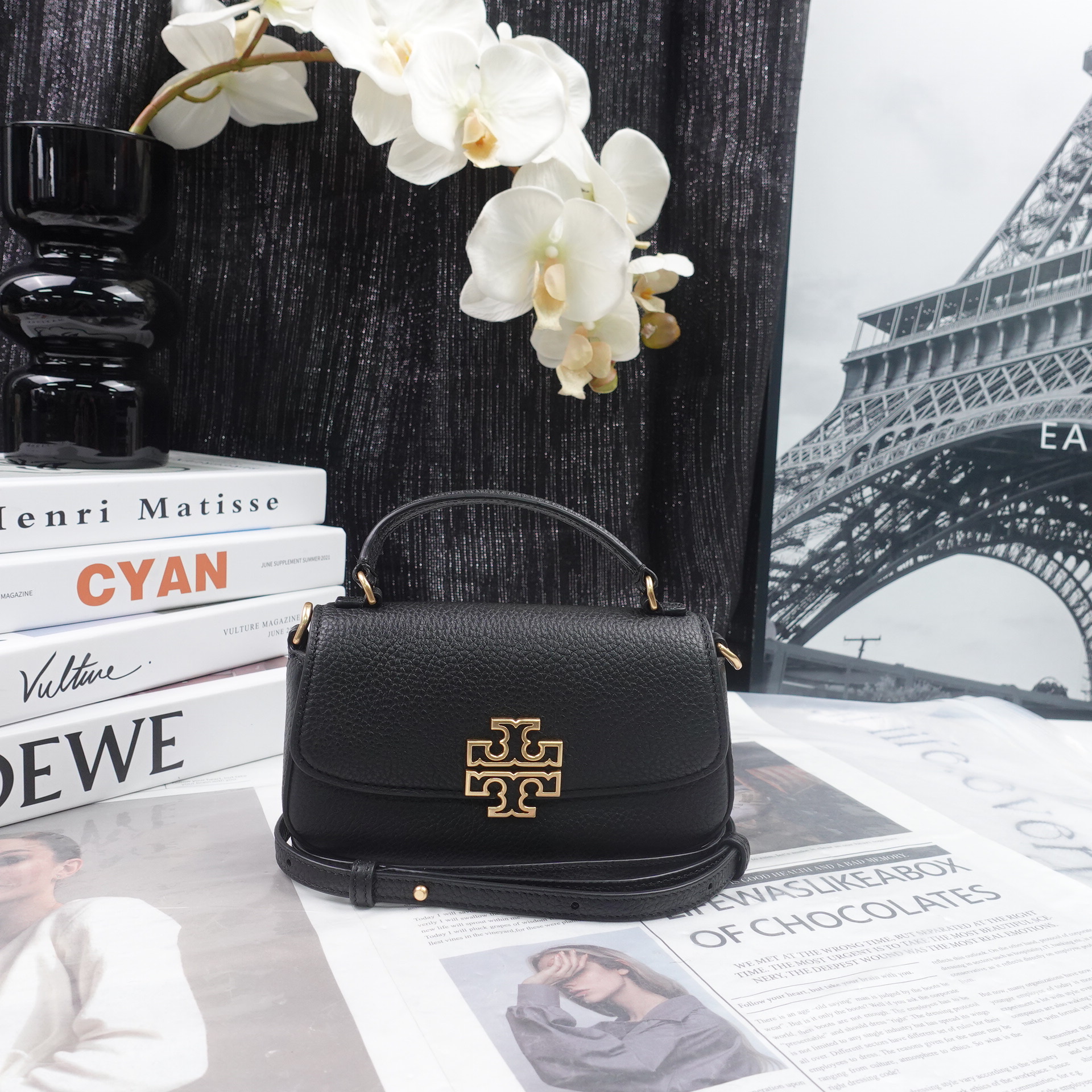 95新 TORY BURCH/汤丽柏琦 单肩包/T0000 T30216346