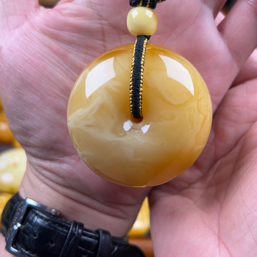 未镶嵌琥珀裸石纯天然蜜蜡