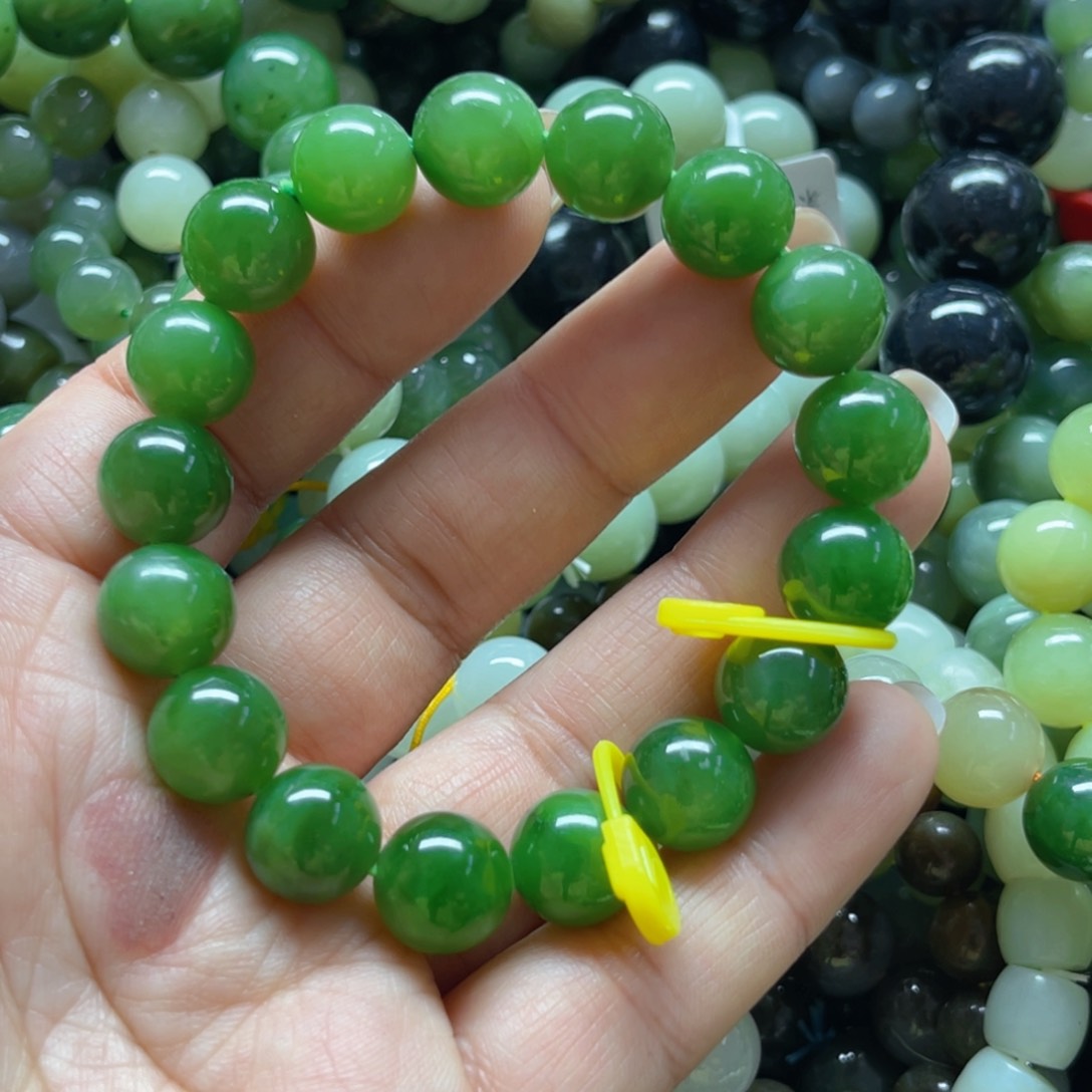 和田玉手链未镶嵌