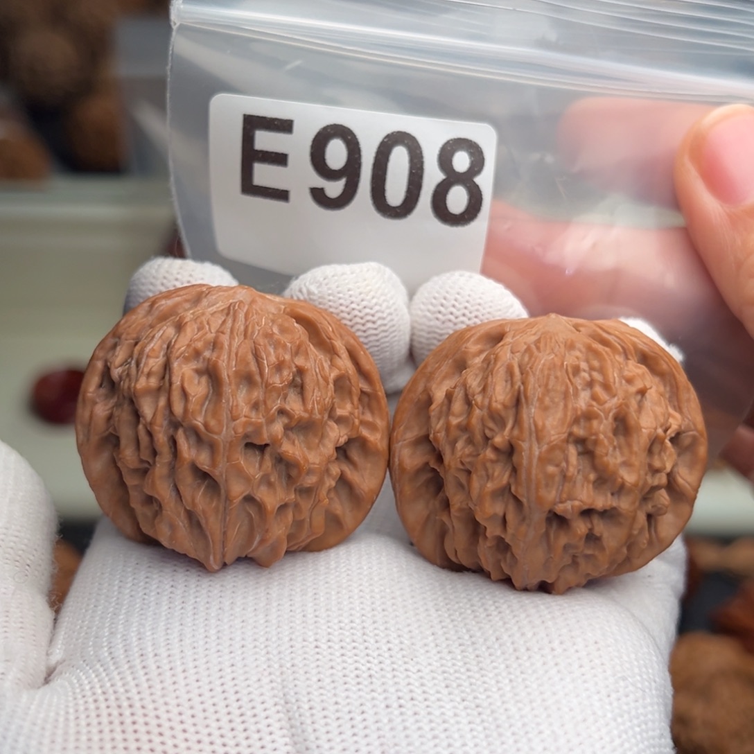 文玩核桃手串E908山地磨41