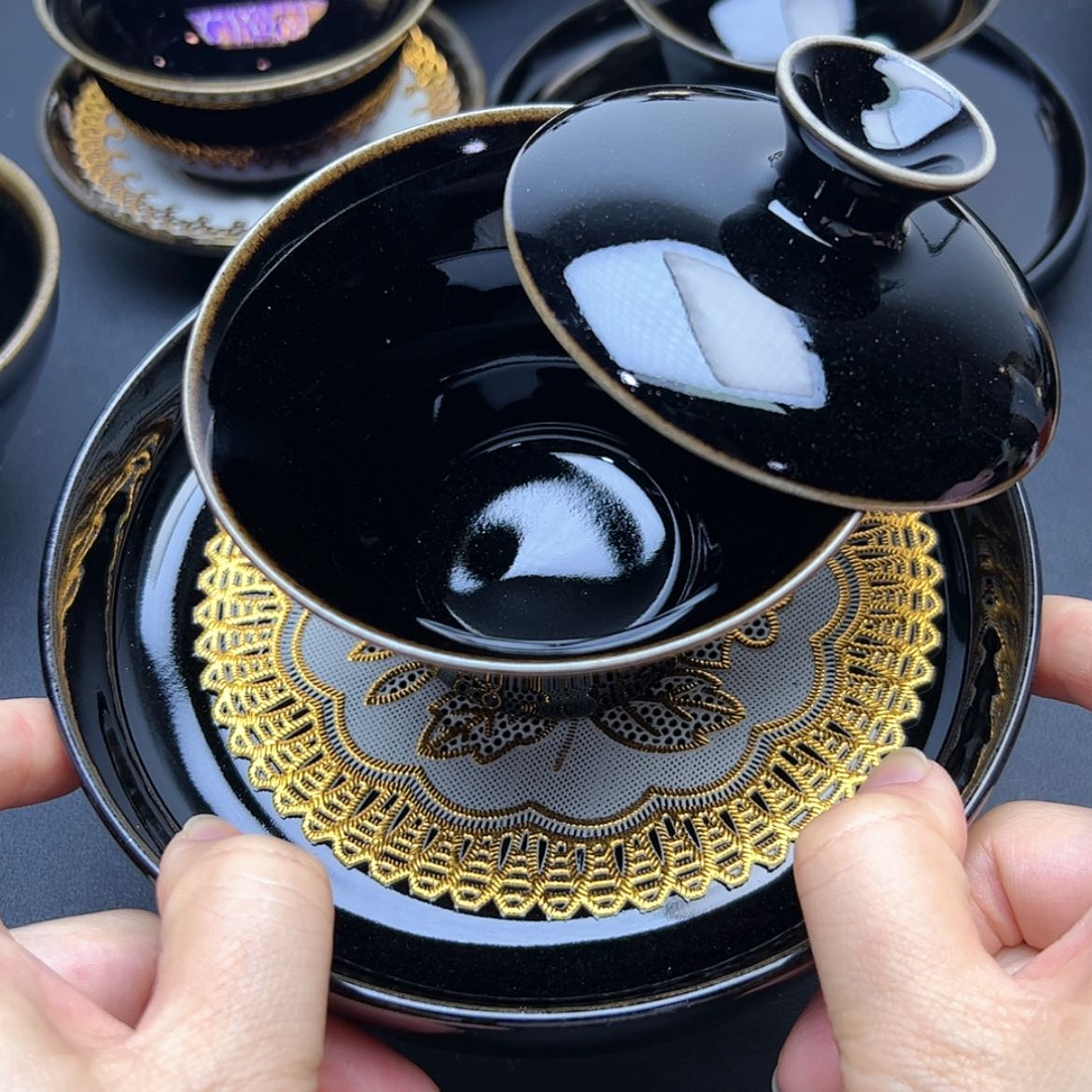 【闪购商品】茶盏建窑建盏主人杯