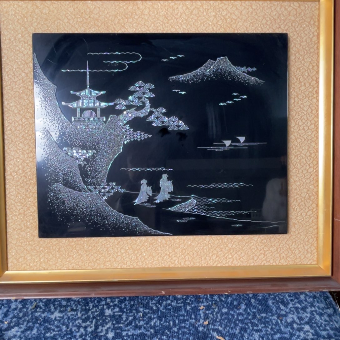 凡***9框画框子微瑕玻璃不包运损不退换