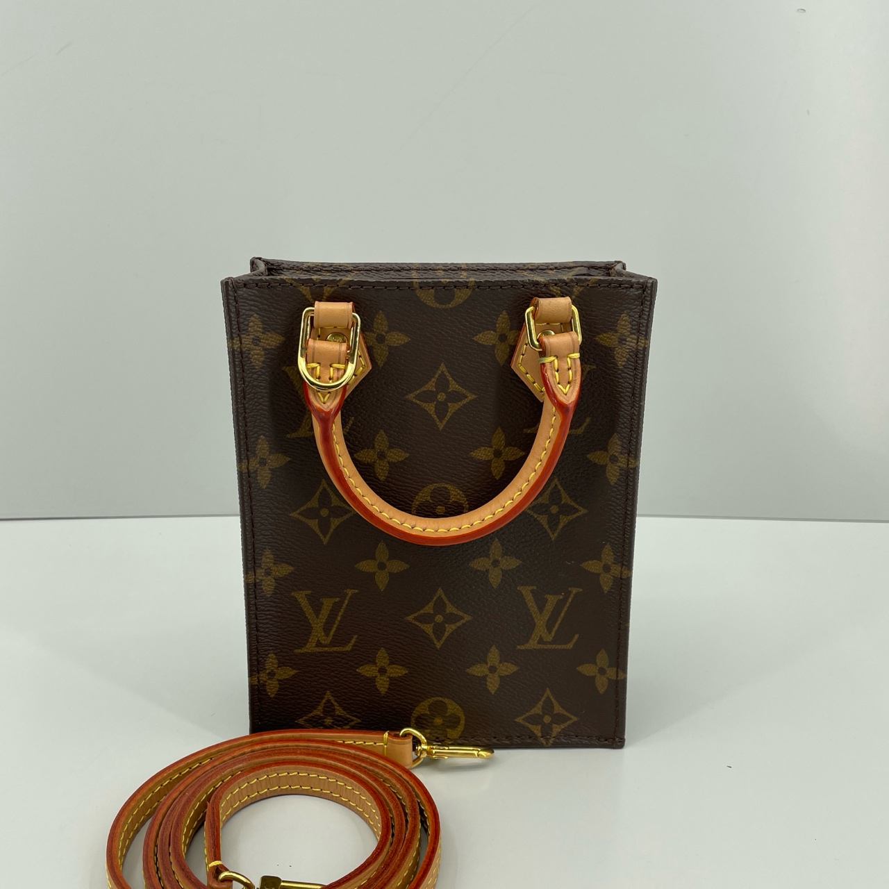 95新 LouisVuitton/路易威登 优选/ 经典老花迷你琴谱包 13x17x5