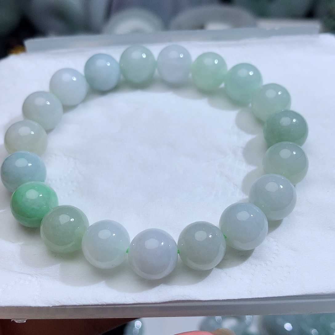 翡翠未镶嵌颈饰135