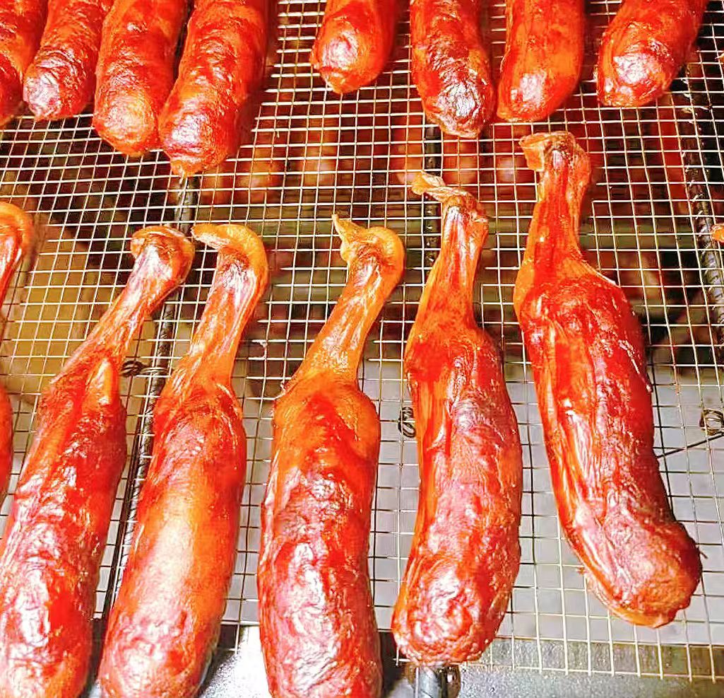 【乡村好货】农村烟熏 鸭脚包肉  正宗农家风味