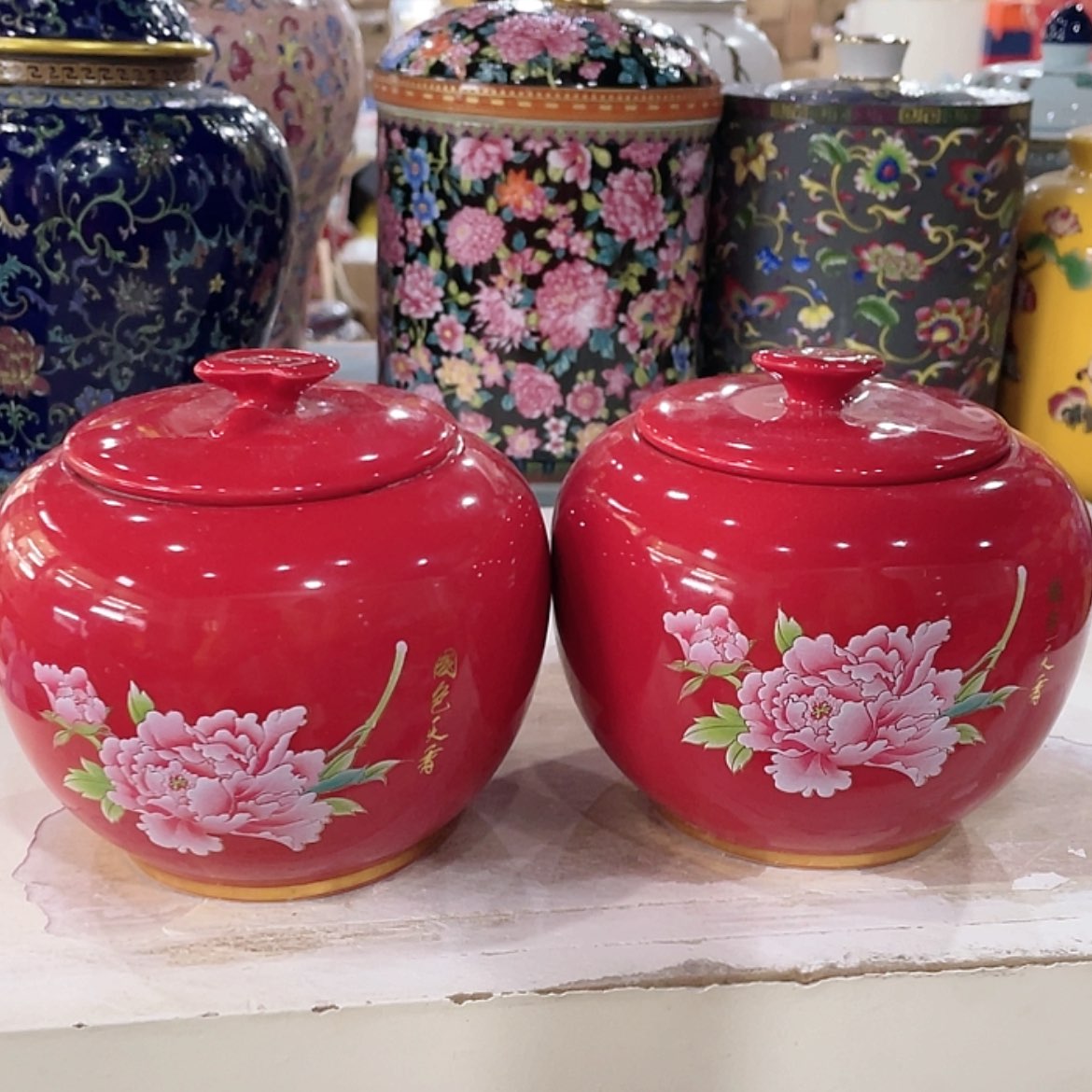 【闪购商品】罐陶瓷茶叶罐密封罐