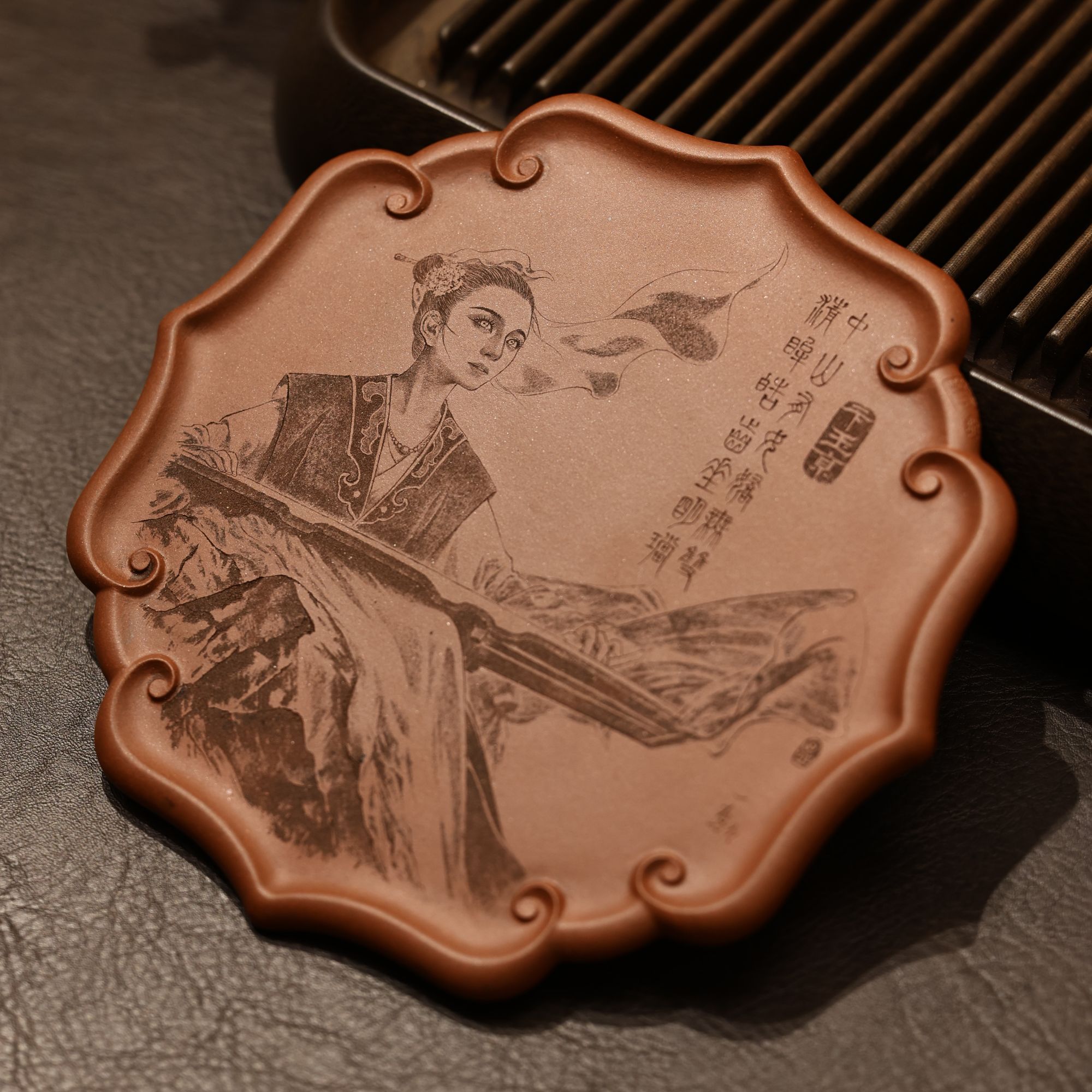 一颠刻绘【 秦淮八艳第六艳：卞玉京 壶承2】以诗情书画闻名 太美了~
