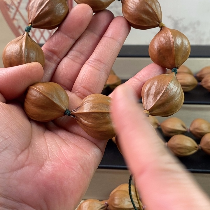 橄榄核手串/手链橄榄核26。4花