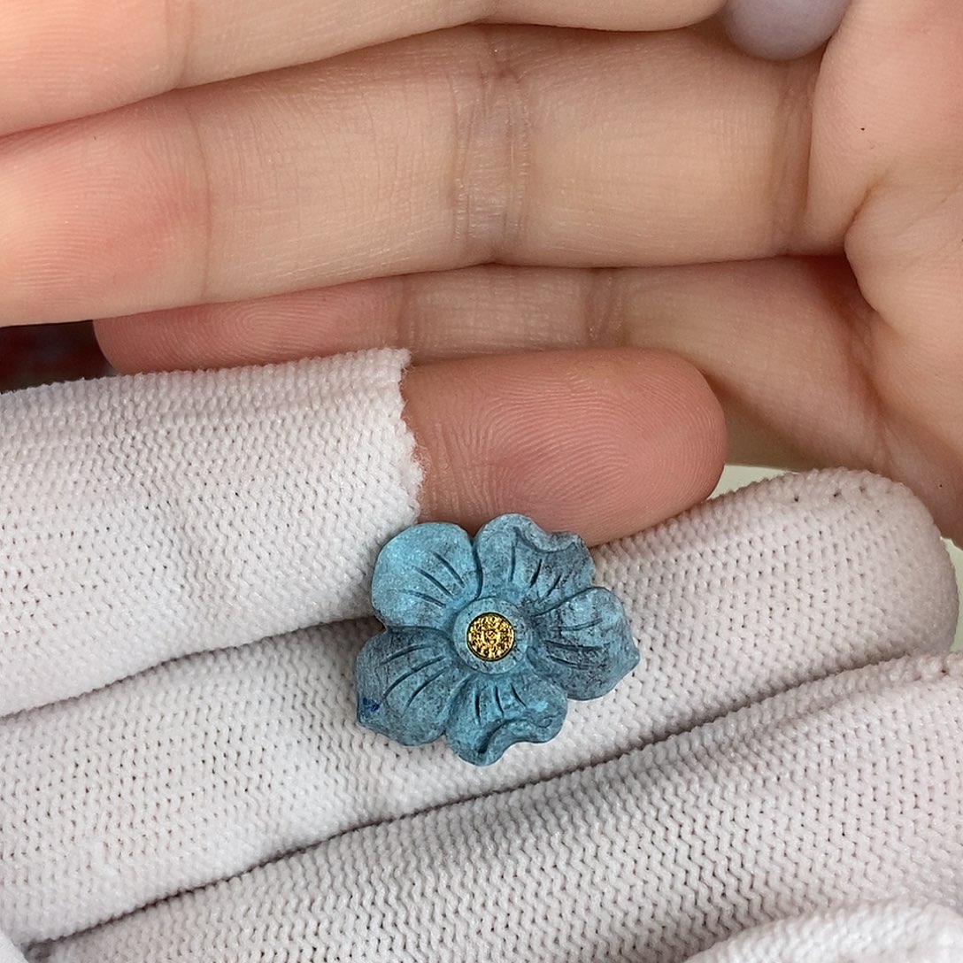 糖***宝绿松石未镶嵌珠宝奇石