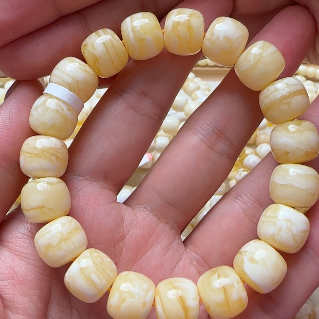 琥珀手链未镶嵌蜜蜡