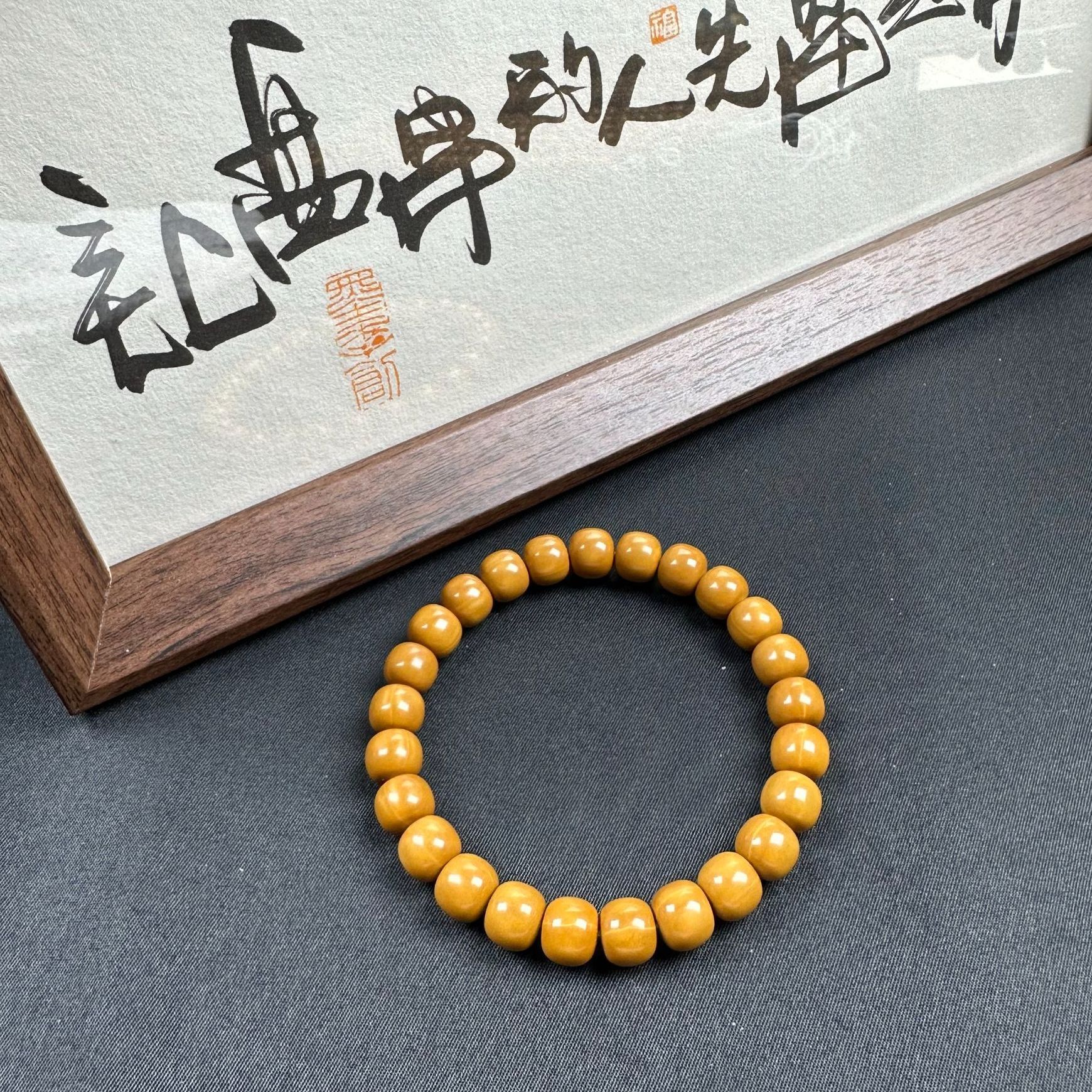 【摩手出品】老型款猴头核桃手串手串文玩微微瑕10mm