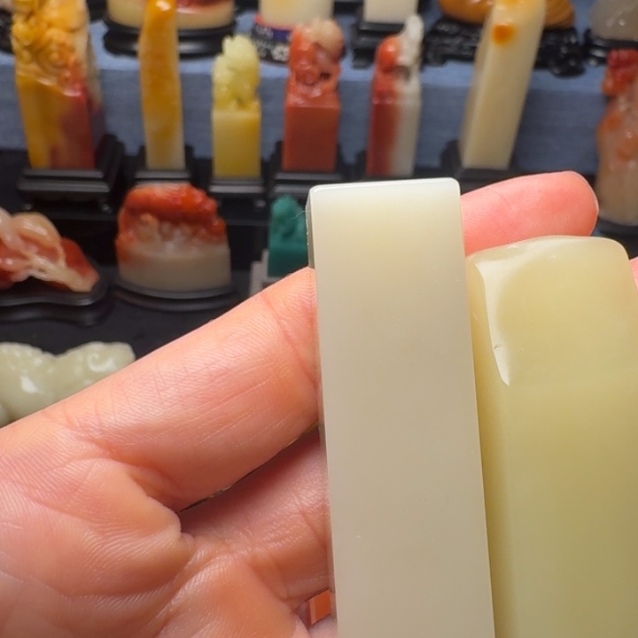 白***院寿山石印石寿山石芙蓉