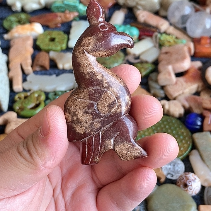 和田玉未镶嵌颈饰136