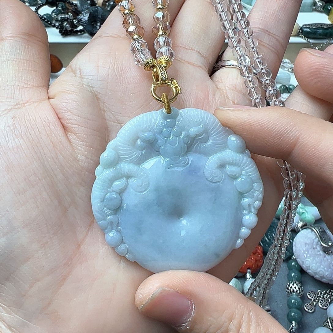 翡翠手链未镶嵌炸