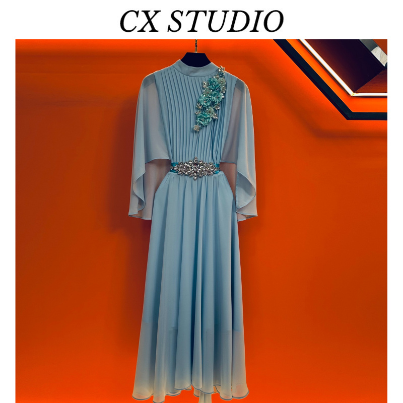 编码62 经典收腰轻奢时尚夏季连衣裙（定制女装）TG708