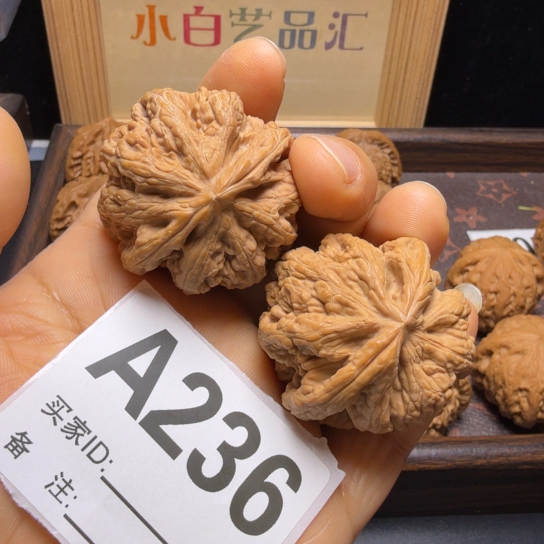 吊坠文玩核桃41尺大粗筋A236