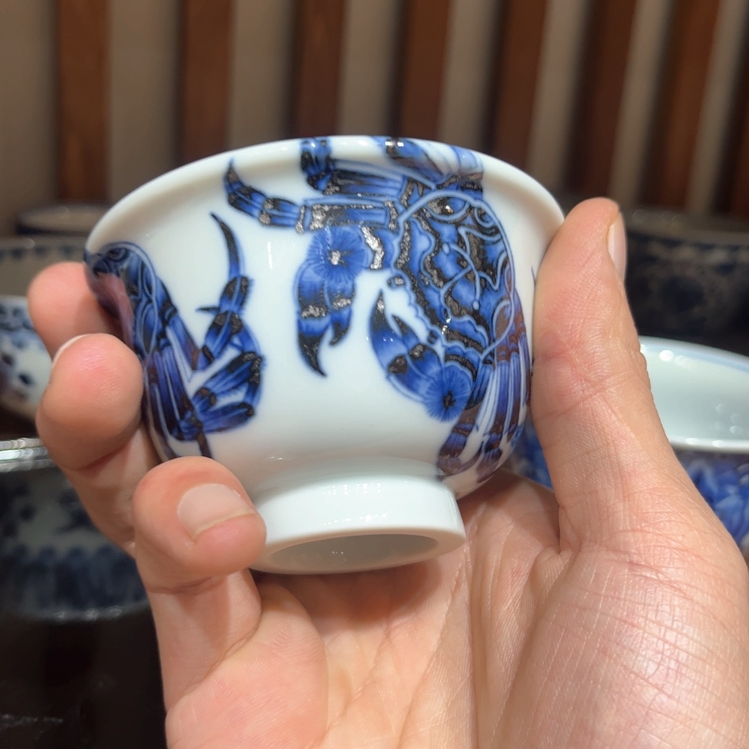 杯陶瓷艺术品美官人