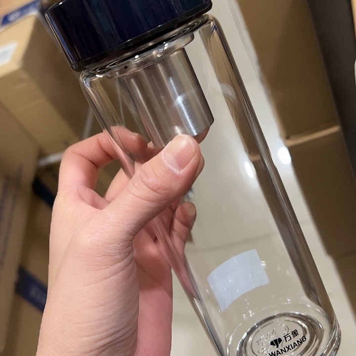 u148s-70+570ml  蓝黑 单层烫手  杯套