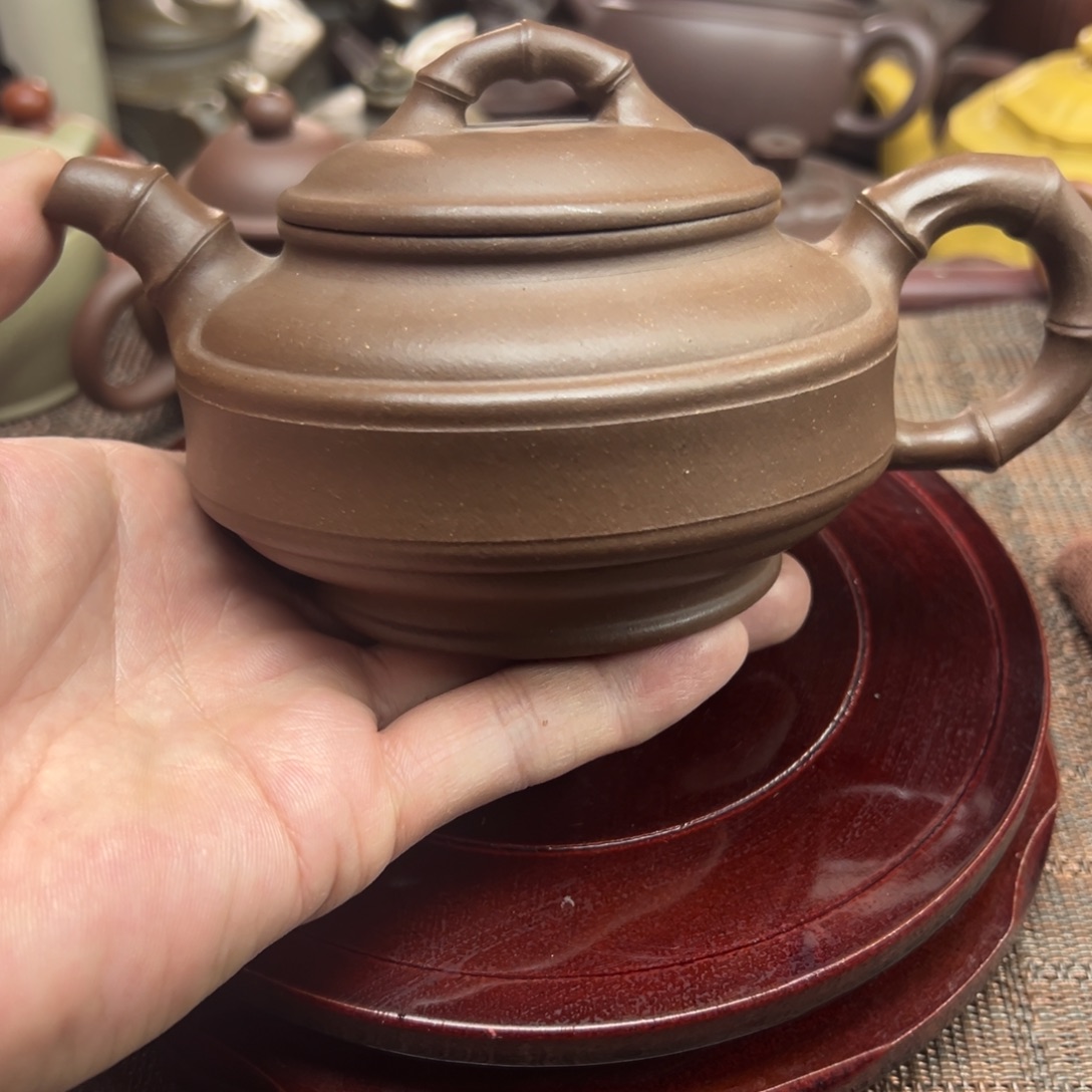茶壶紫砂宜兴原矿紫砂壶300毫升容量