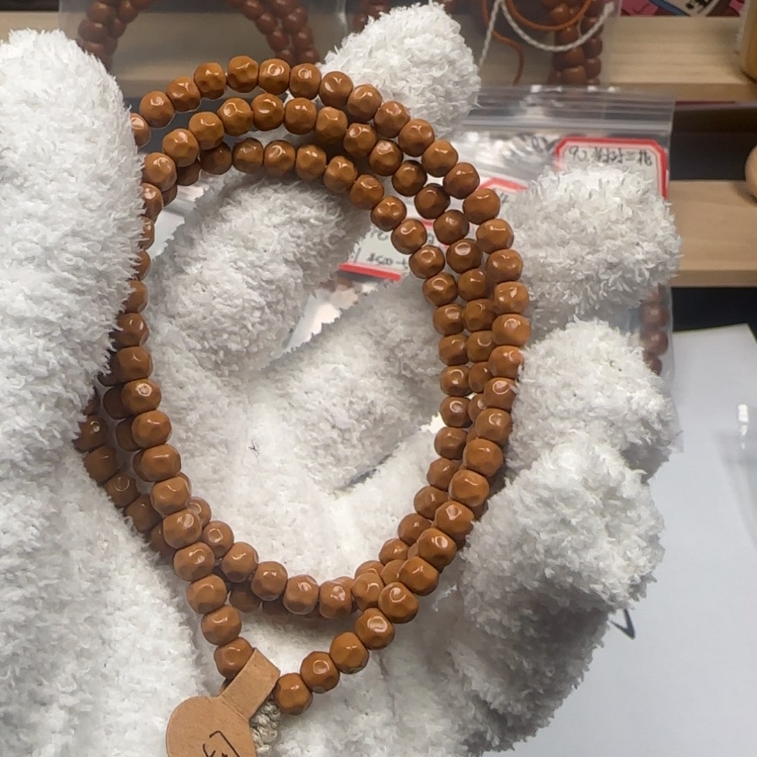 橄榄核手串老挝长串无相5.7mm