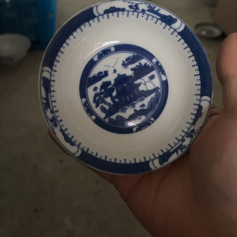 陶瓷4寸碟四个陶瓷