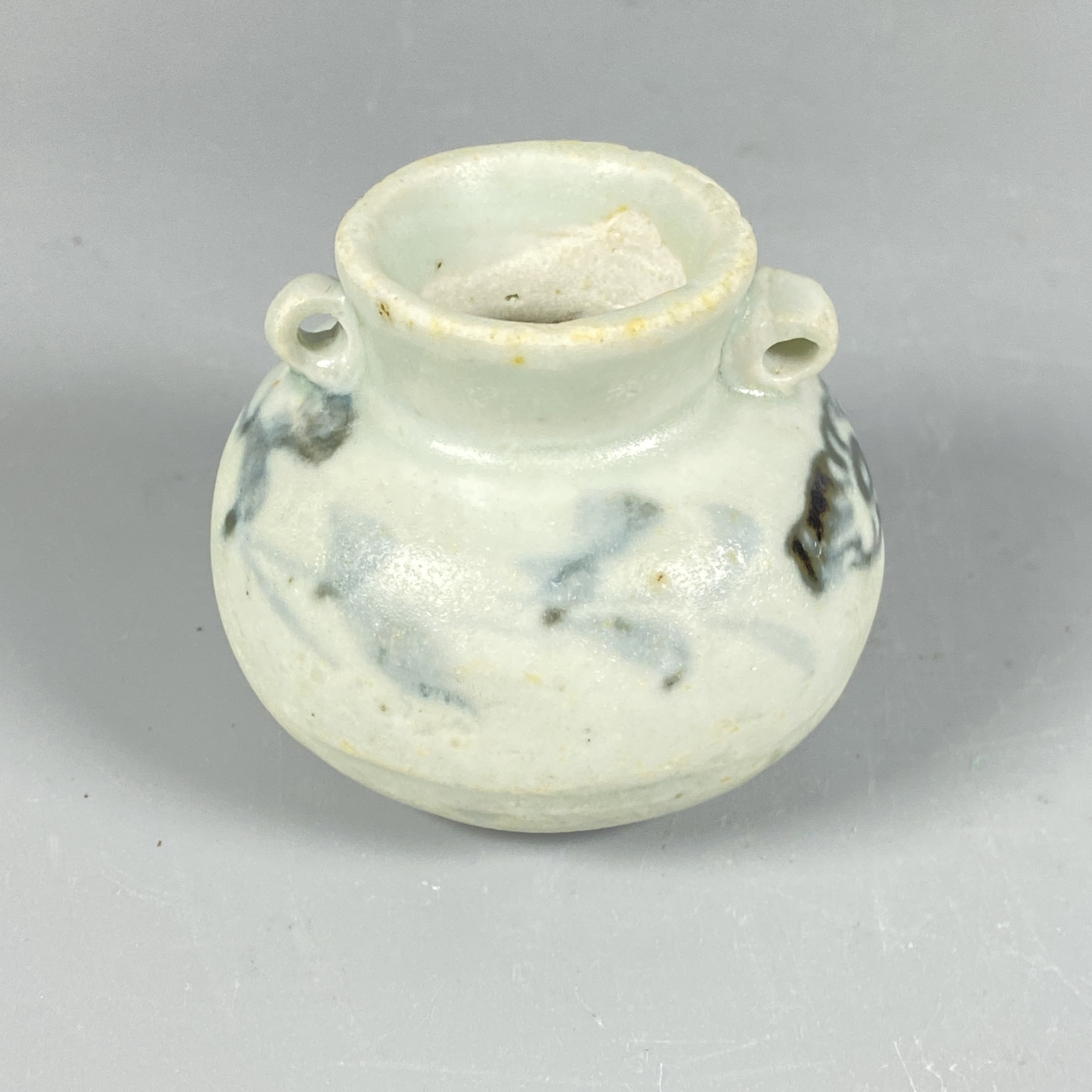 022051520 明早期 青花双耳罐  xg 云南省文物总店