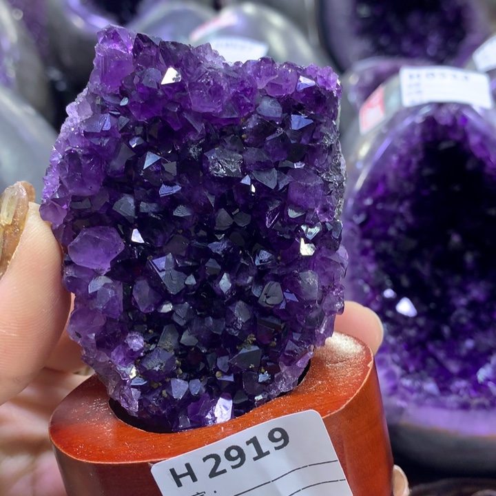 紫晶1未镶嵌2919紫水晶