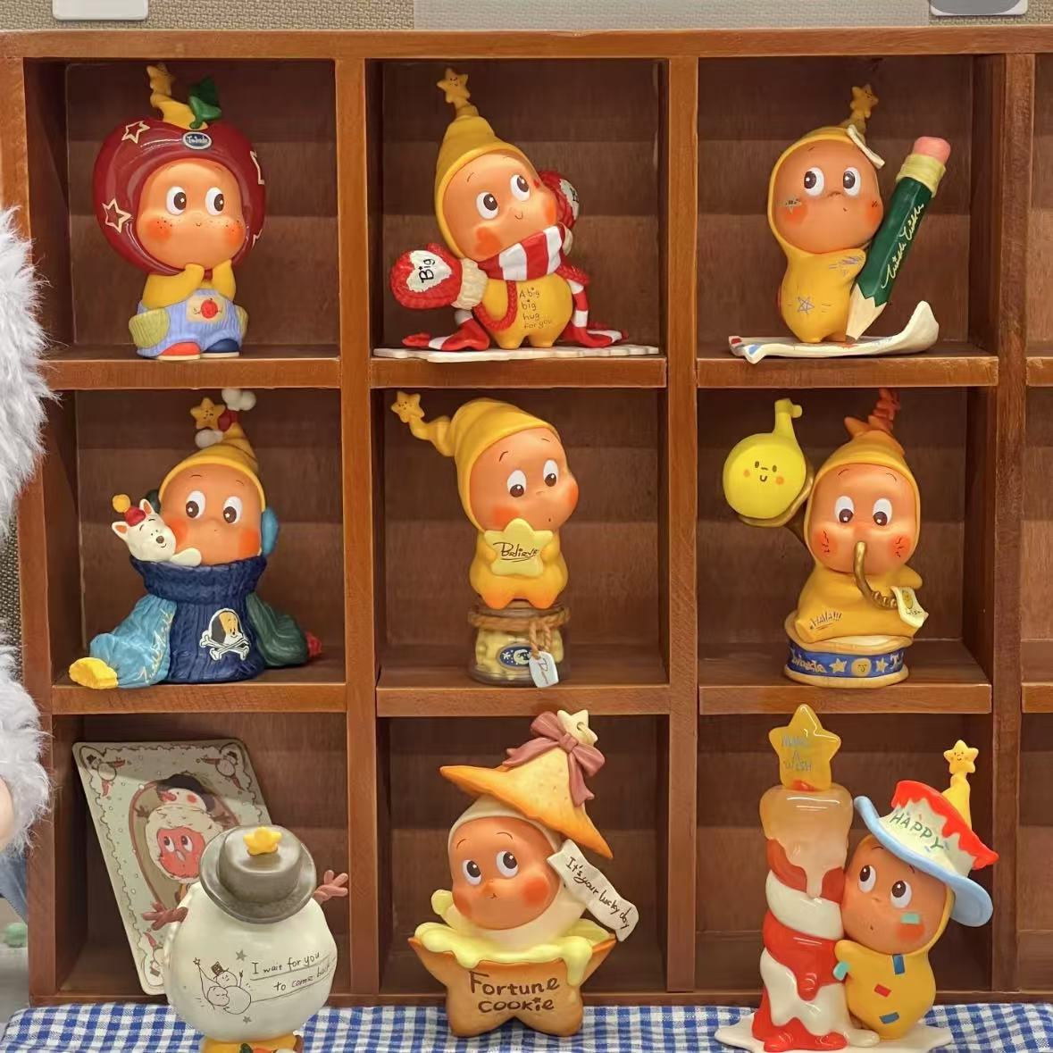 【拆盒】星星人二代来自星星的礼物系列盲盒潮玩手办