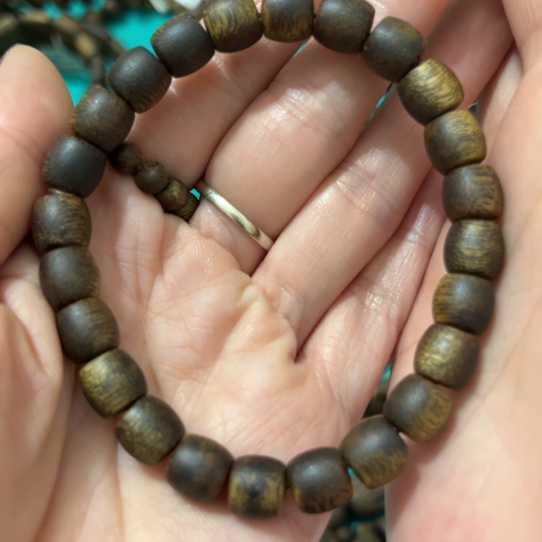 沉香手串张勺子卡8-7克多样性发货一条