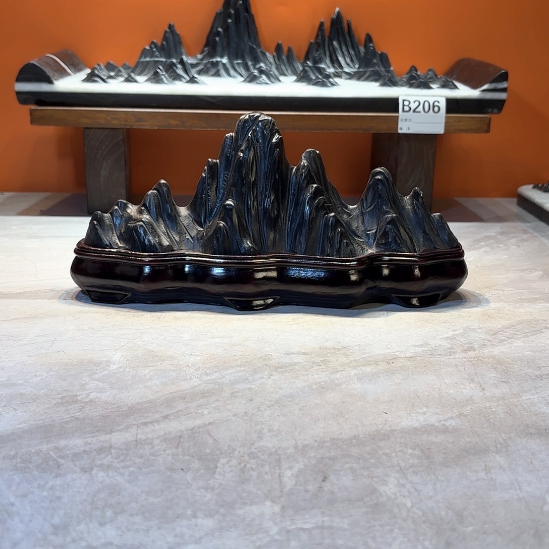 摆件晁*走灵璧石奇石摆件