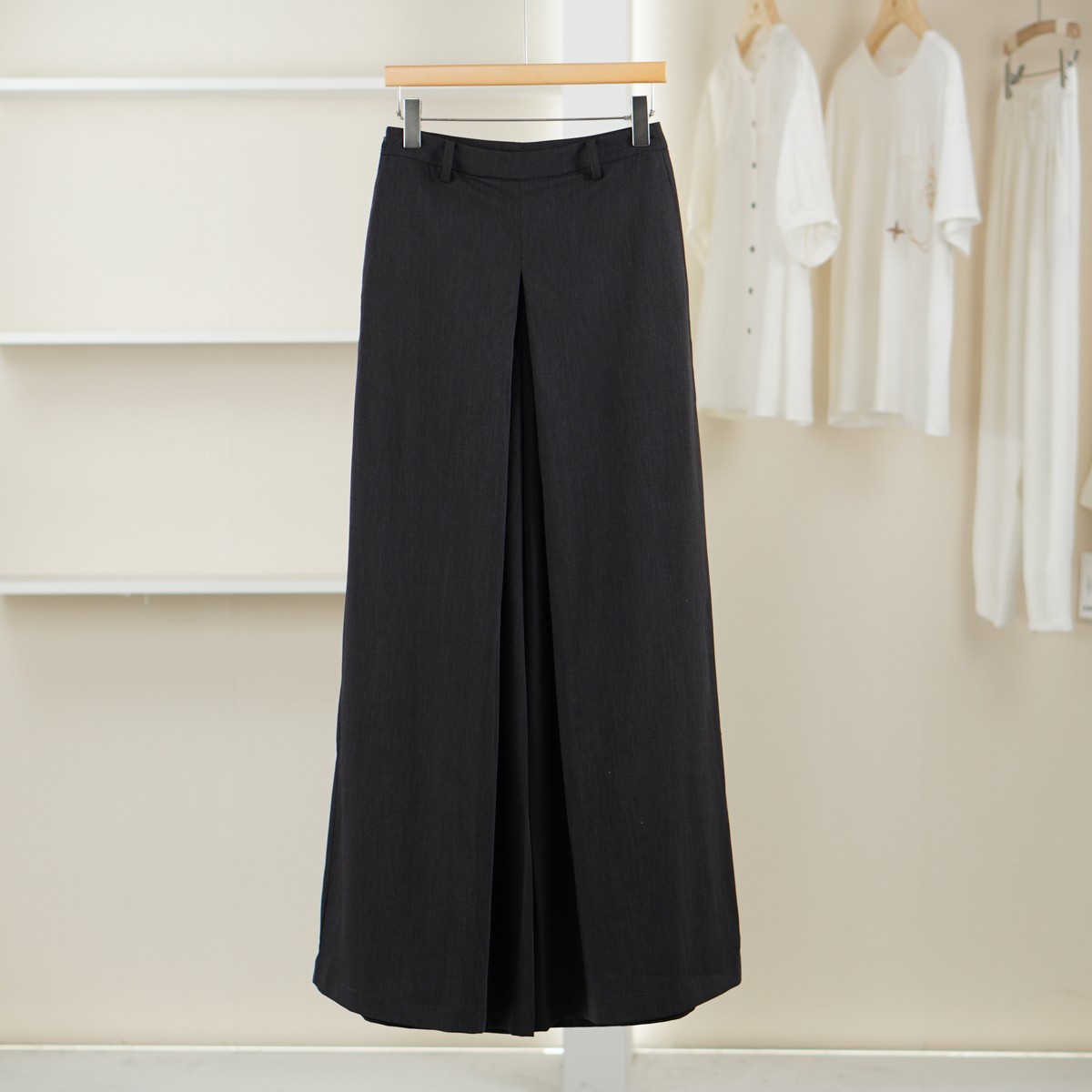 麦迪尚品【达】5121392 气质高腰小众阔腿长裤春季女装专柜撤柜