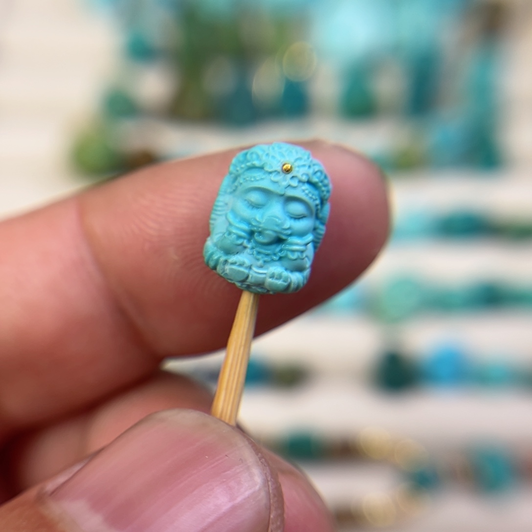 绿松石未镶嵌配饰