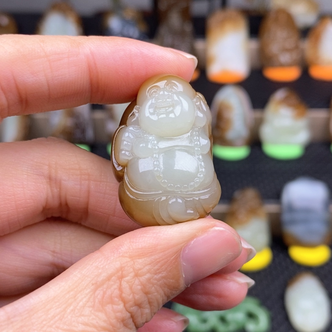 和田玉颈饰未镶嵌用****8