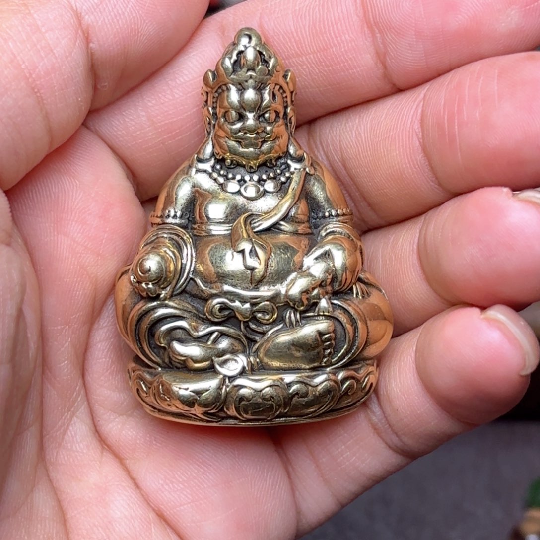 雨*铜星月菩提吊坠项链